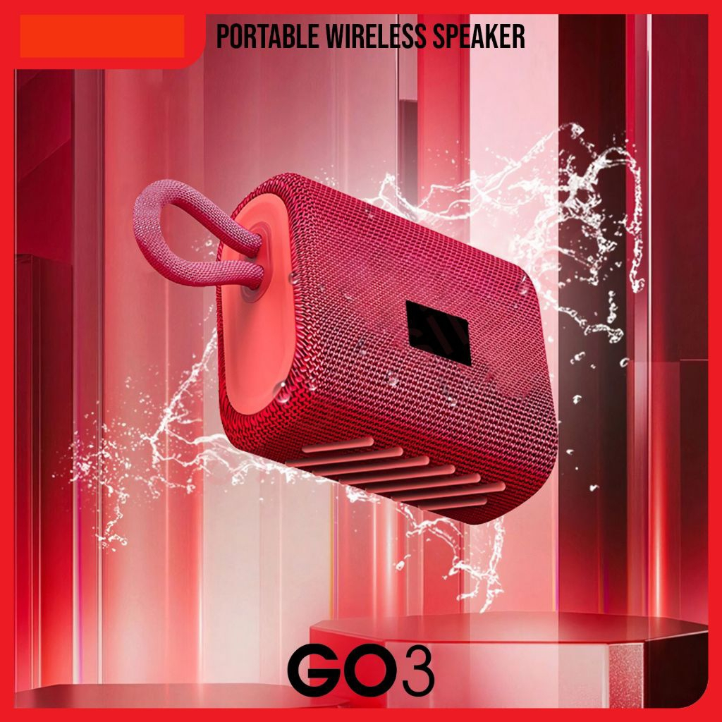 Speaker Speker Bluetooth GO3 Portable Wireless Super Bass