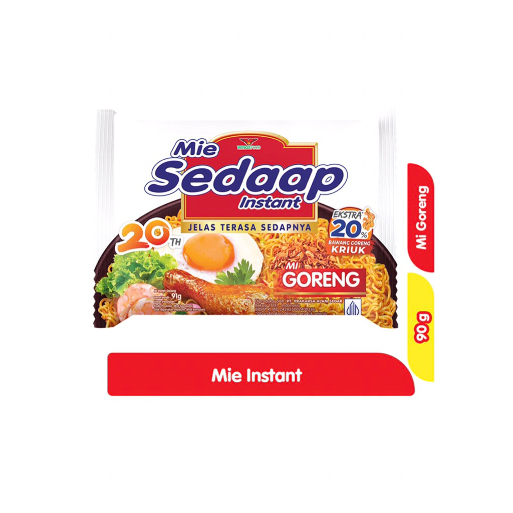 

Indomie Mi Instan Goreng 90 g