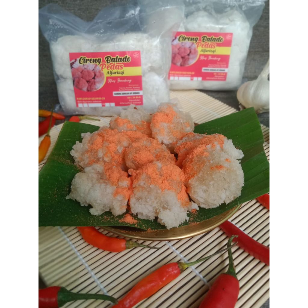 

Cireng balado pedas