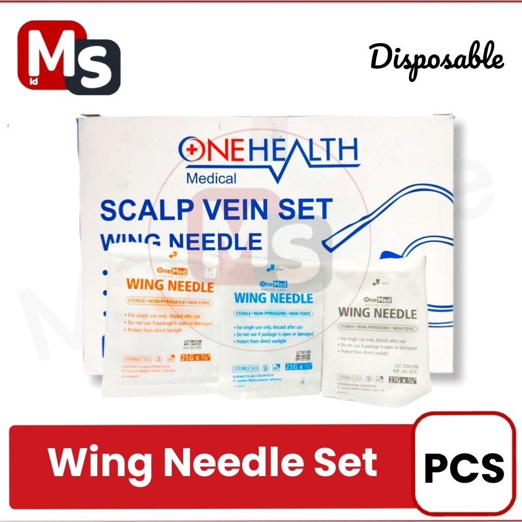 Onehealth Wing Needle Scalp Vein Satuan M5