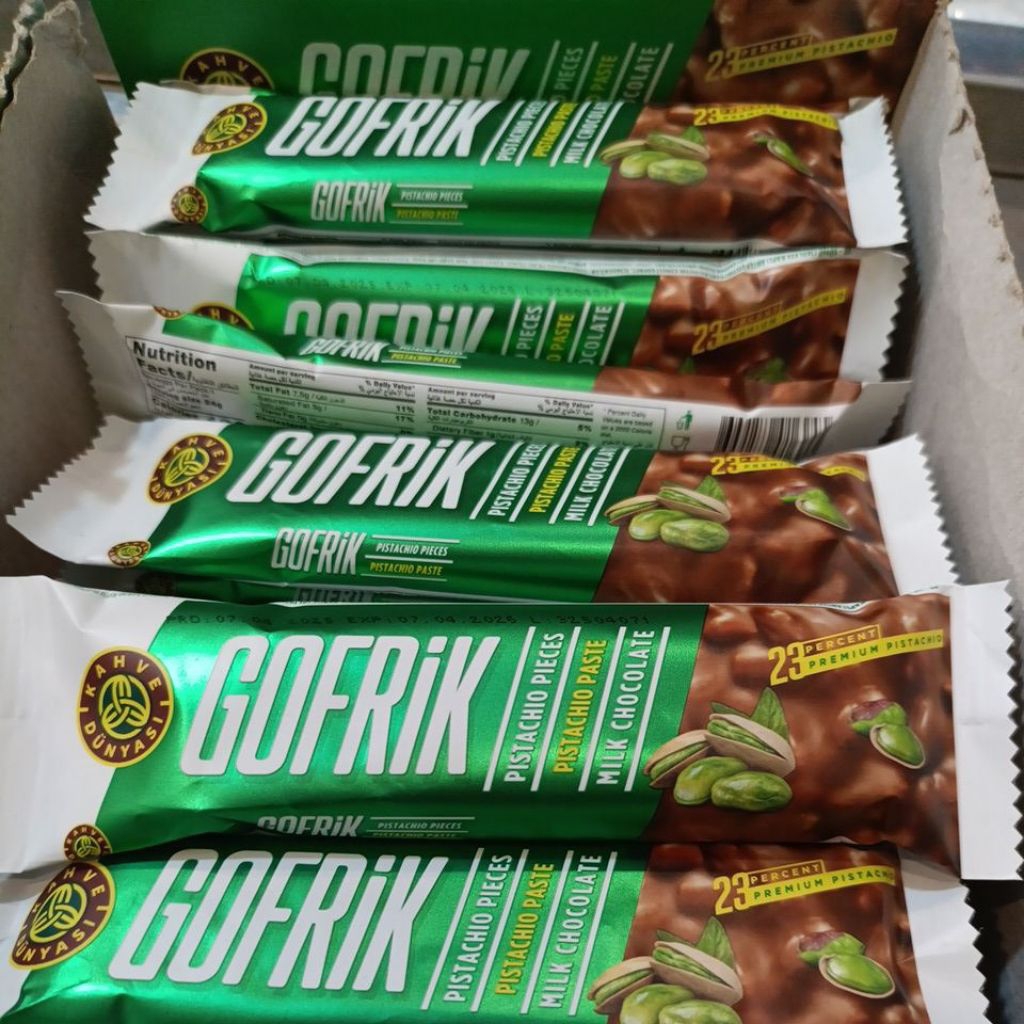 

Gofrik Milk Choco Pistachio