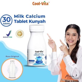 Cool Vita Milk Calcium 30 Tablet || Suplemen Peninggi Badan BPOM HALAL