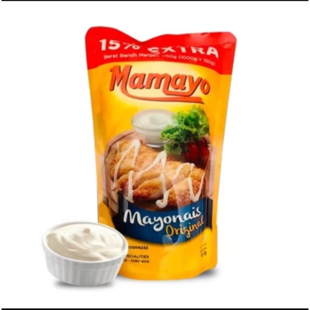 

Mamayo mayonaise 1kg 10% Extra ( 1100gr )