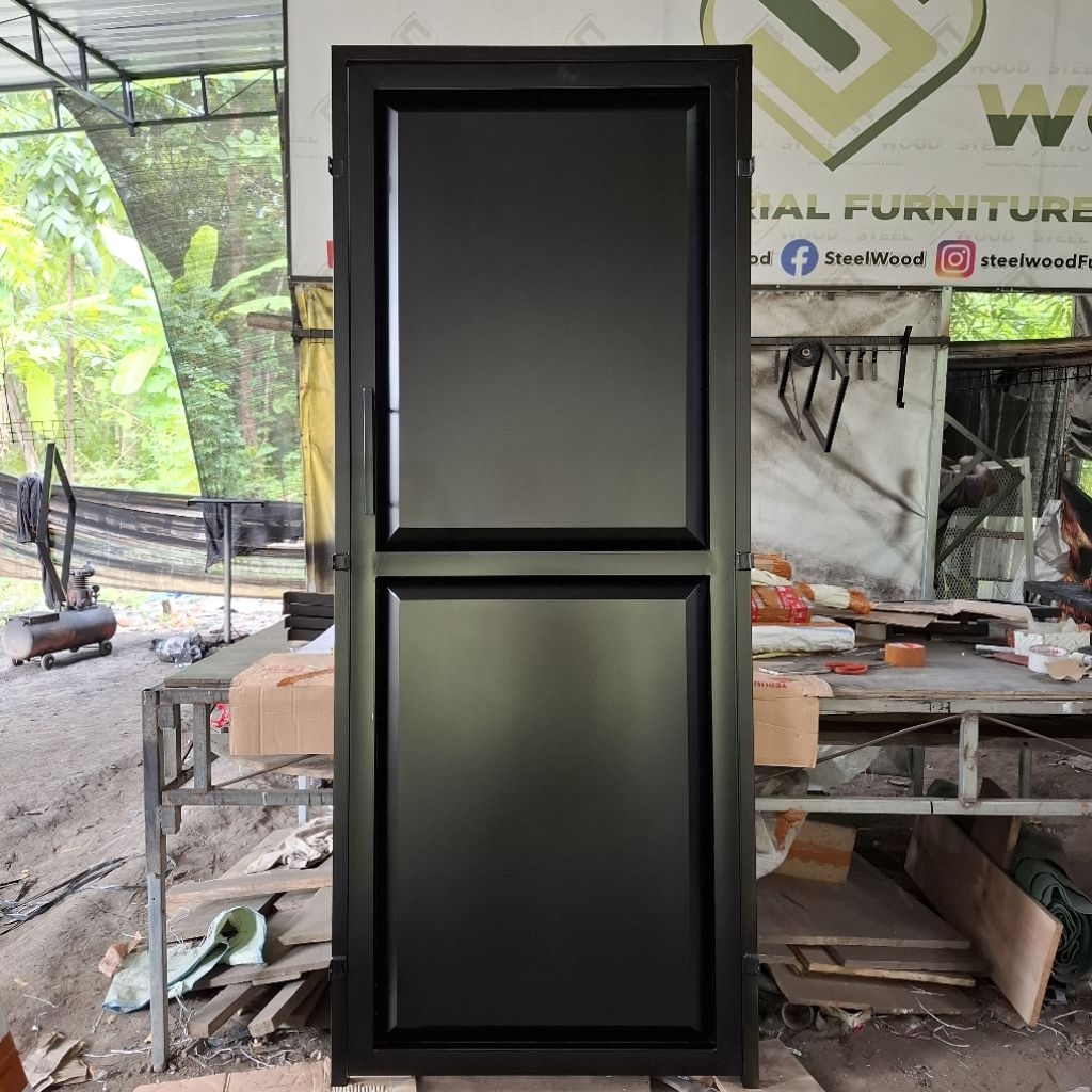 Pintu Besi Plat Pintu Besi Galvanis Pintu Besi Hollow