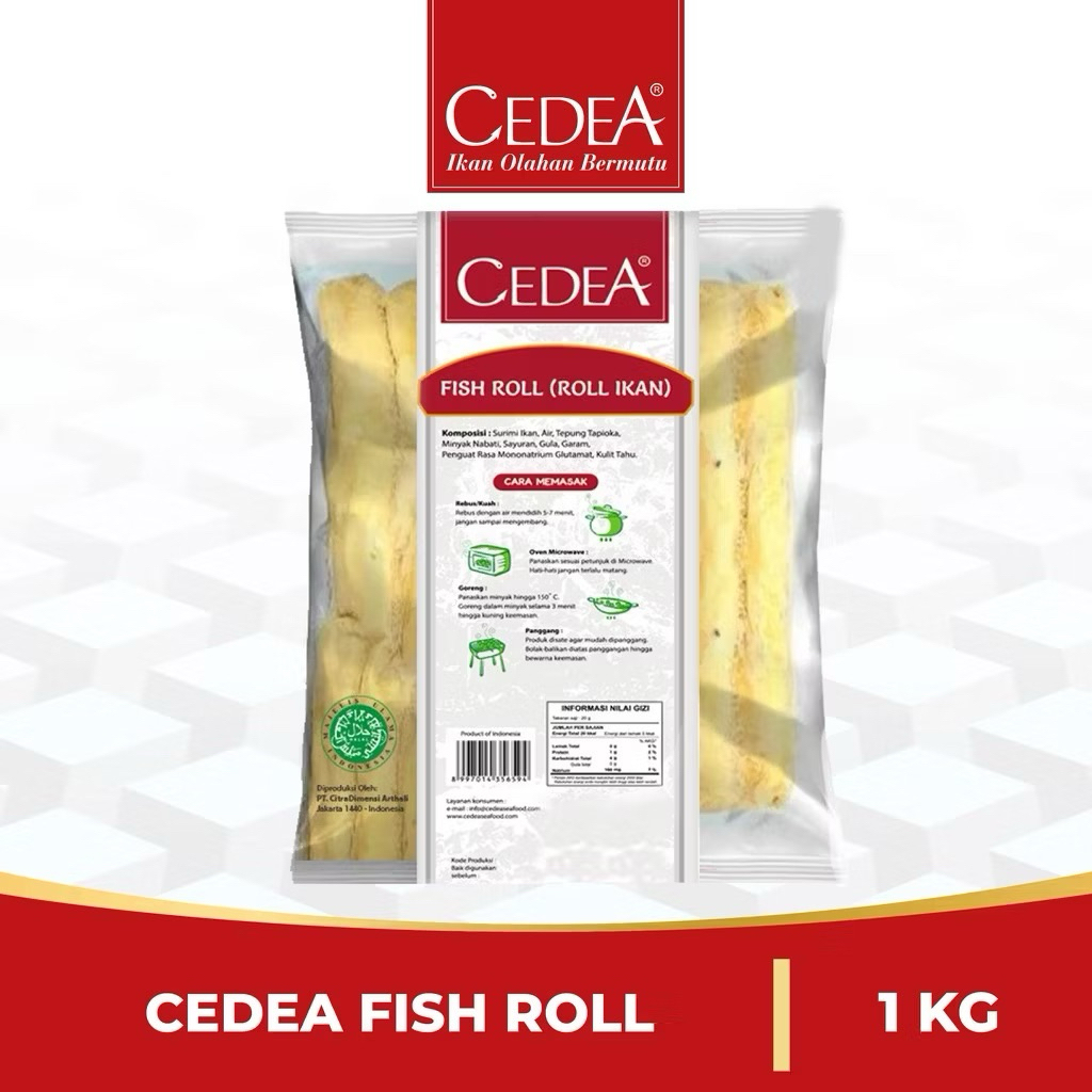 

Cedea Fish Roll 1kg Frozen Food