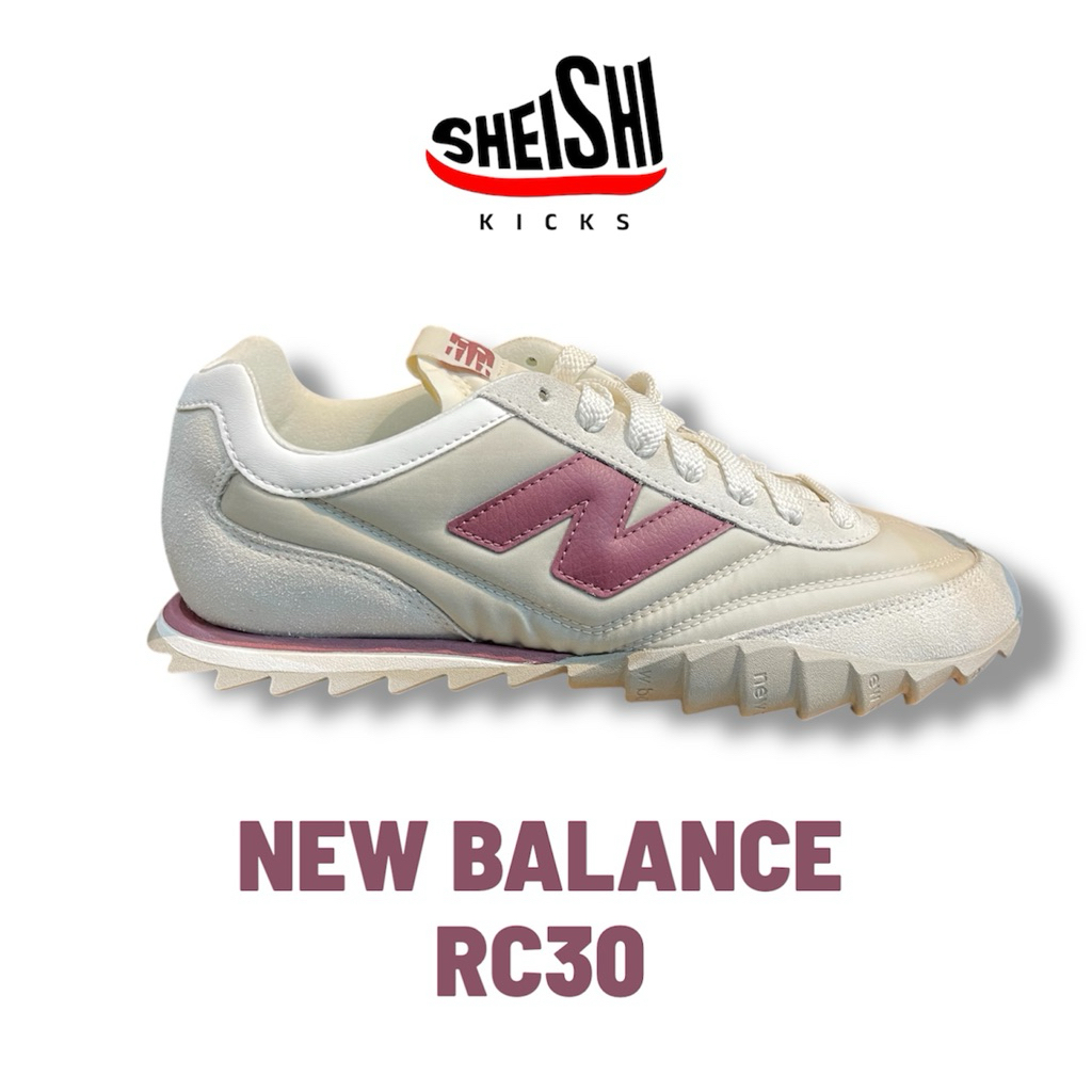 Sepatu Sneakers Pria New Balance RC30 Sea Salt Washed Burgundy