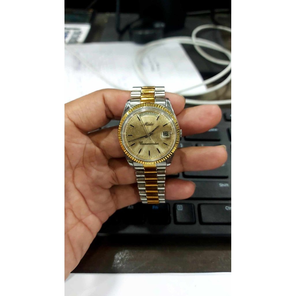 jam Mido president two tone 8223