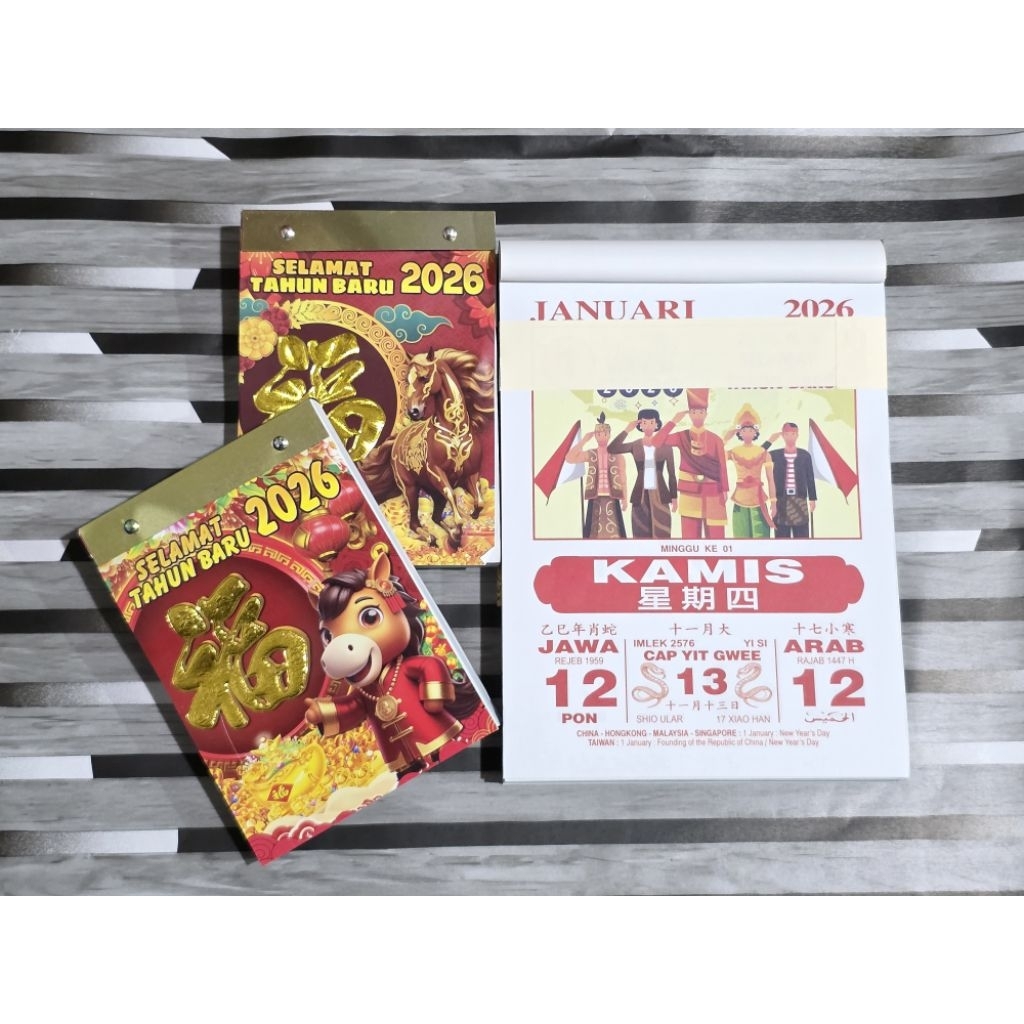 

KALENDER HARIAN SOBEK SEDANG DAN BESAR TAHUN 2026 BHB BHM