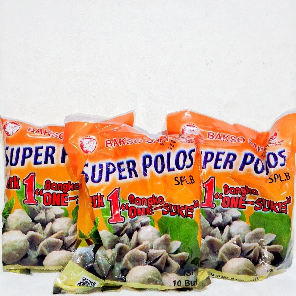 

Bakso Sapi Super Polos ONE SUKE isi 10 Butir