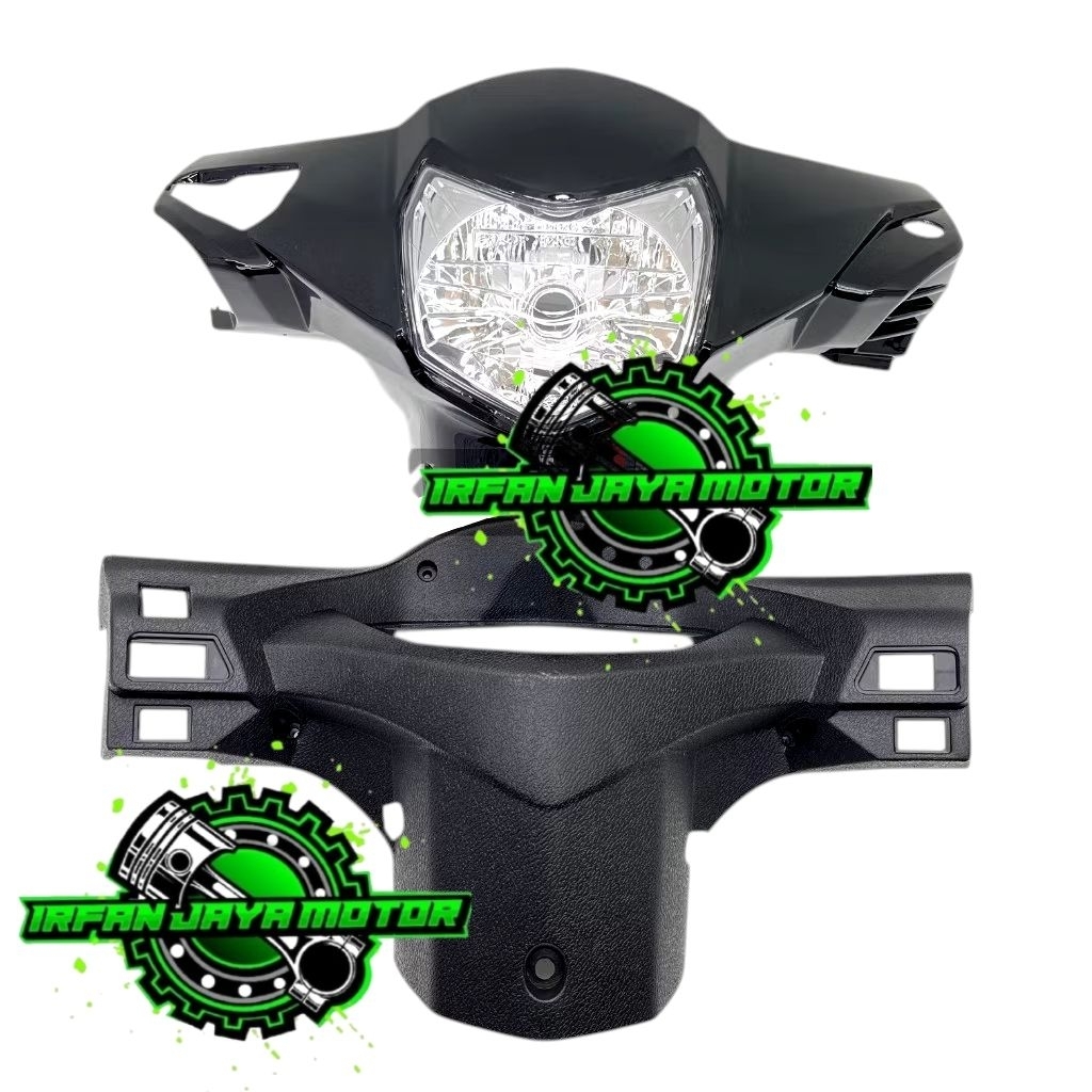 Batok depan belakang revo lama / Batok revo 2008 / Batok revo honda 110 Hitam