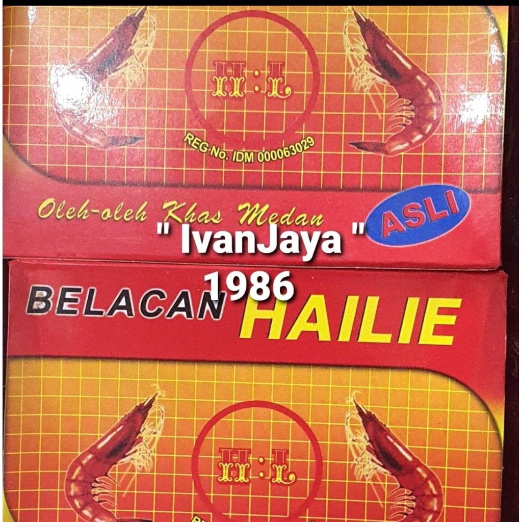 

Terasi belacan udang cap hailie medan
