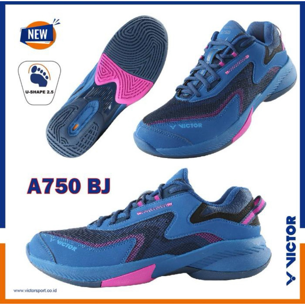 Sepatu Badminton Victor A750 BJ / A 750