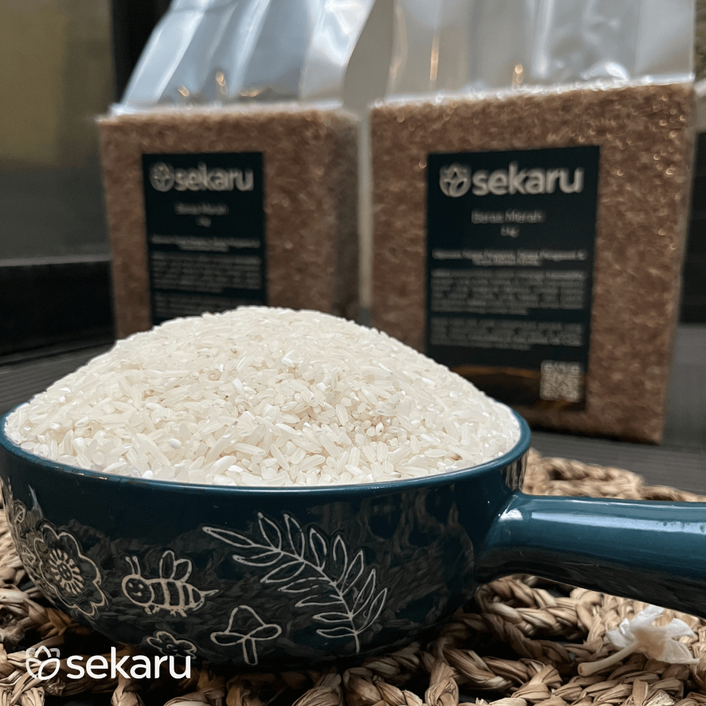 

SEKARU - Beras Putih Pulen (Sehat Tidak Mudah Basi) - 5kg