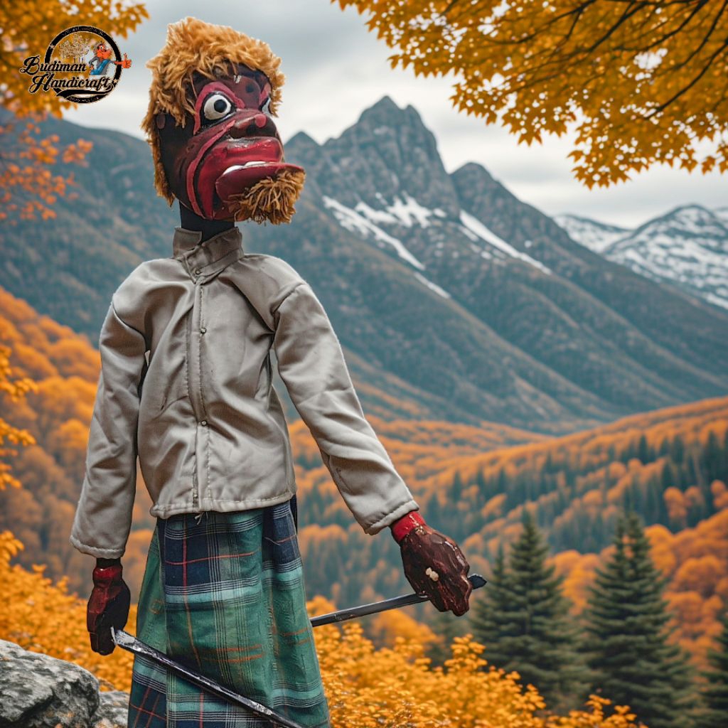 Wayang Golek Buta Calawak Medium Quality uk 55cm