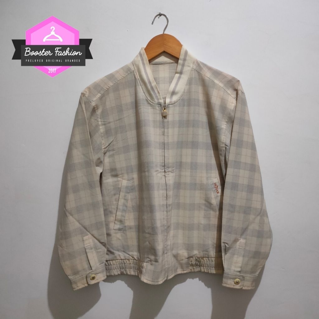 JAKET TARTAN INDIAN VINTAGE ORIGINAL XL I001
