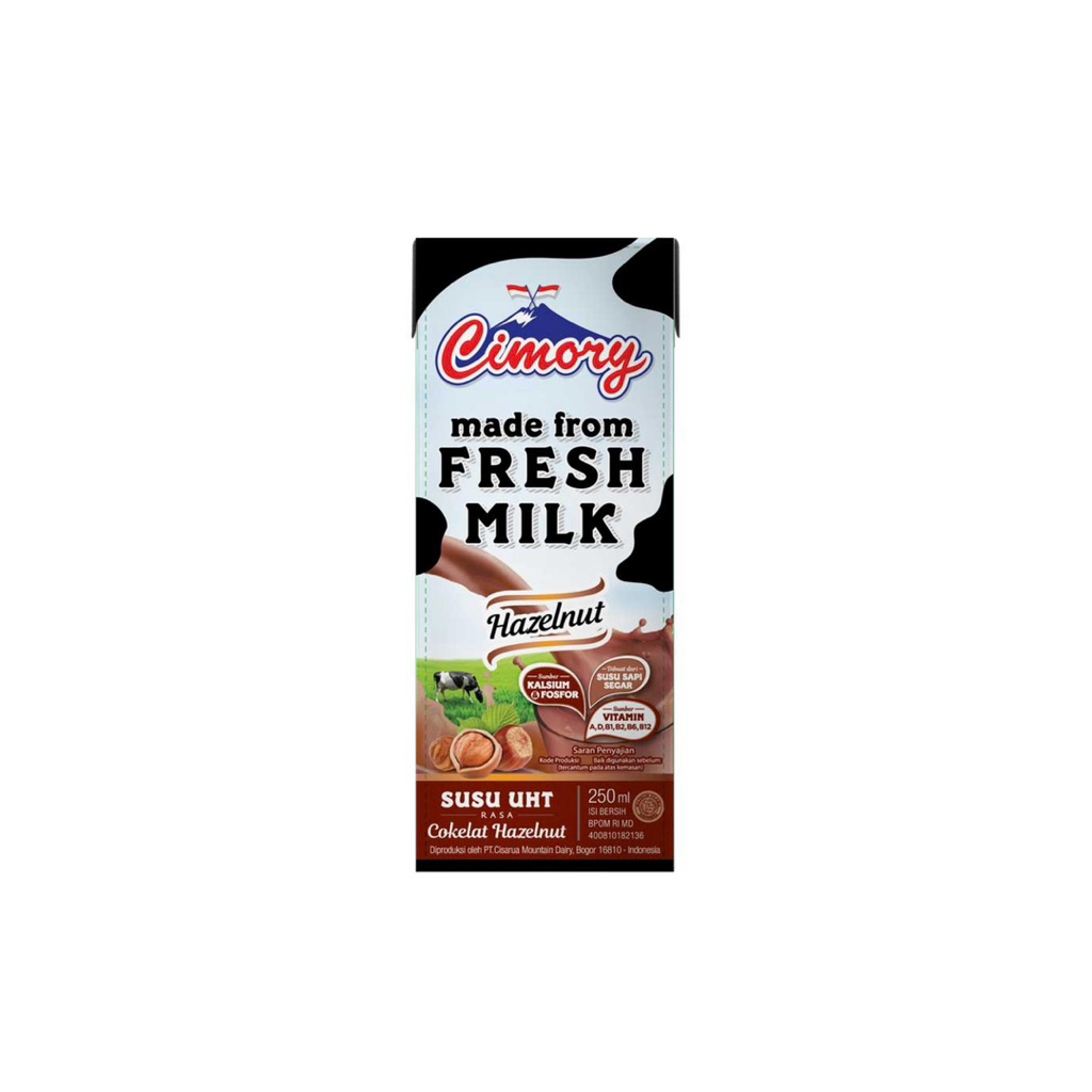 

Cimory Susu UHT Cokelat Hazelnut Kotak 250 ml