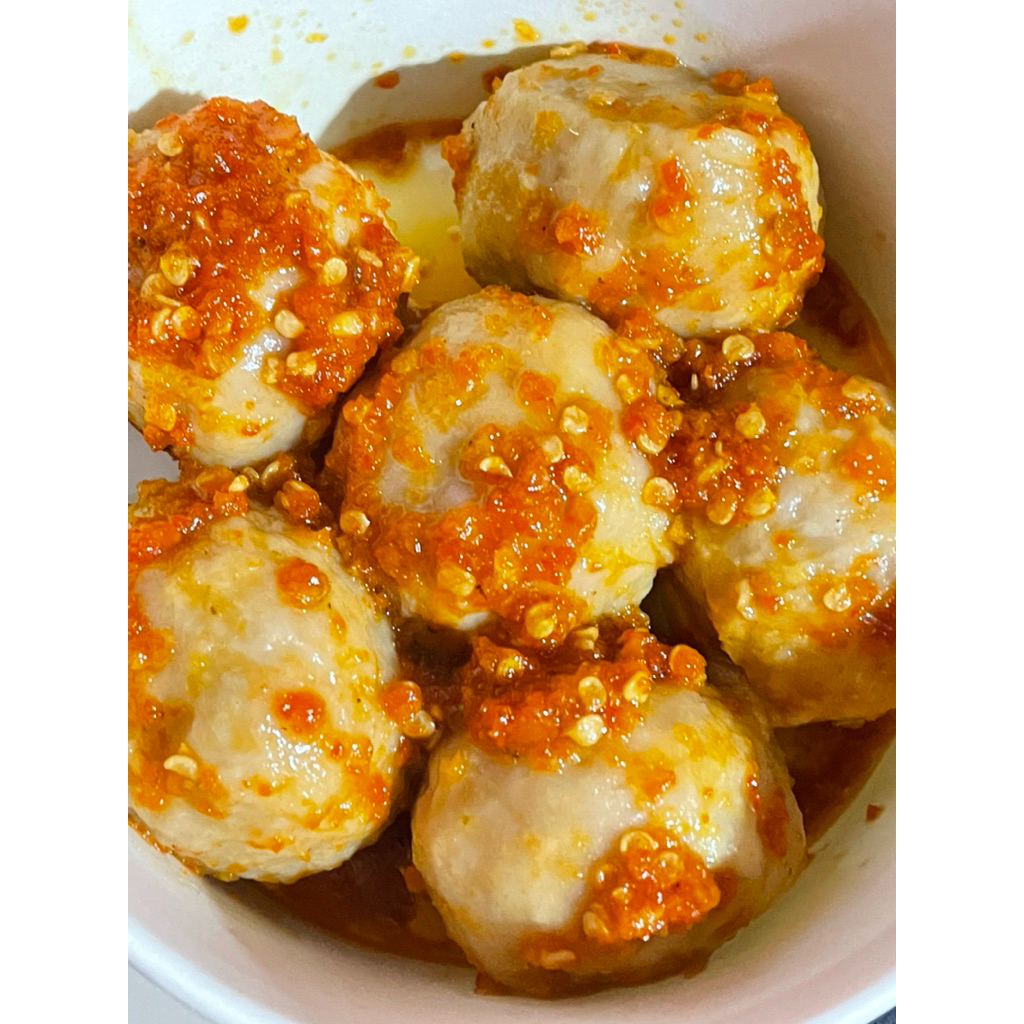 

Bakso keju muncrat isi 6biji