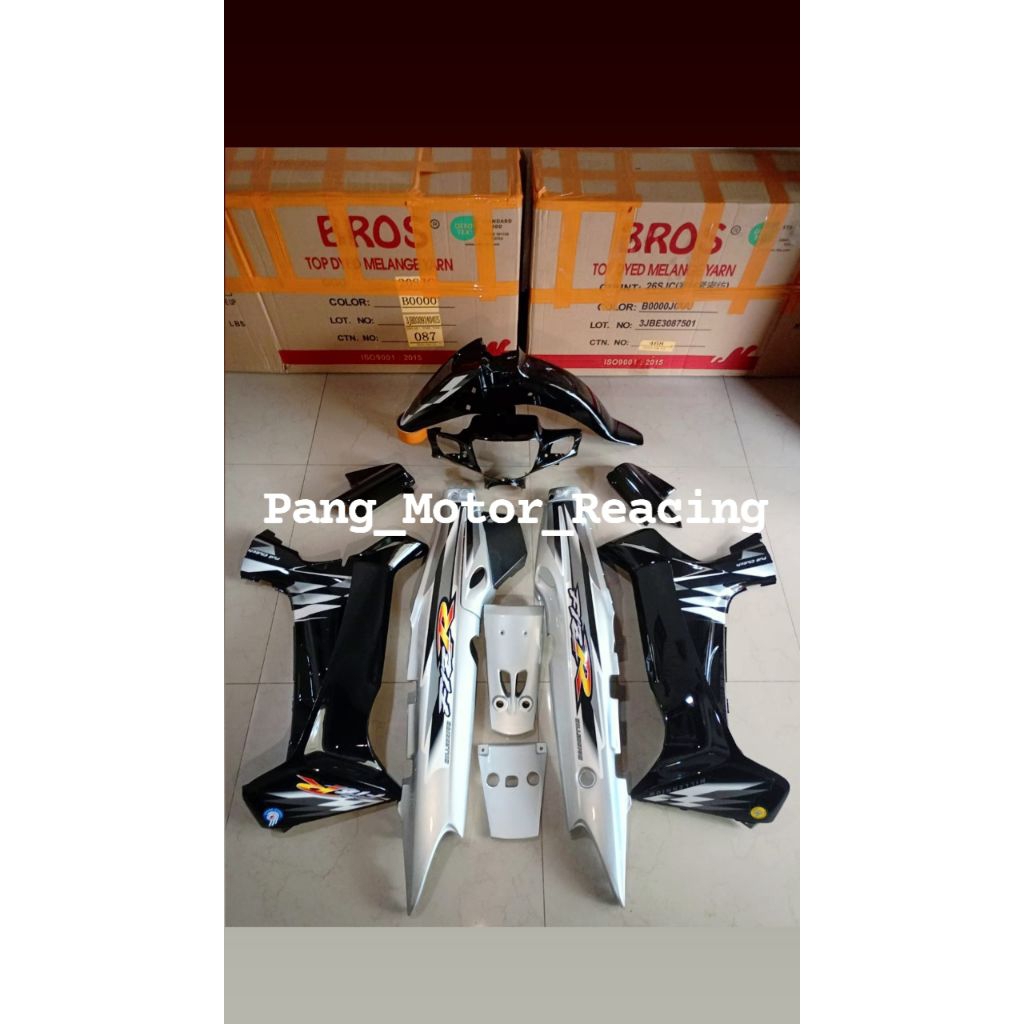 Body Set Fiz r Millenium Hitam Silver Body Fulset Fizr Silver Perak Milenium