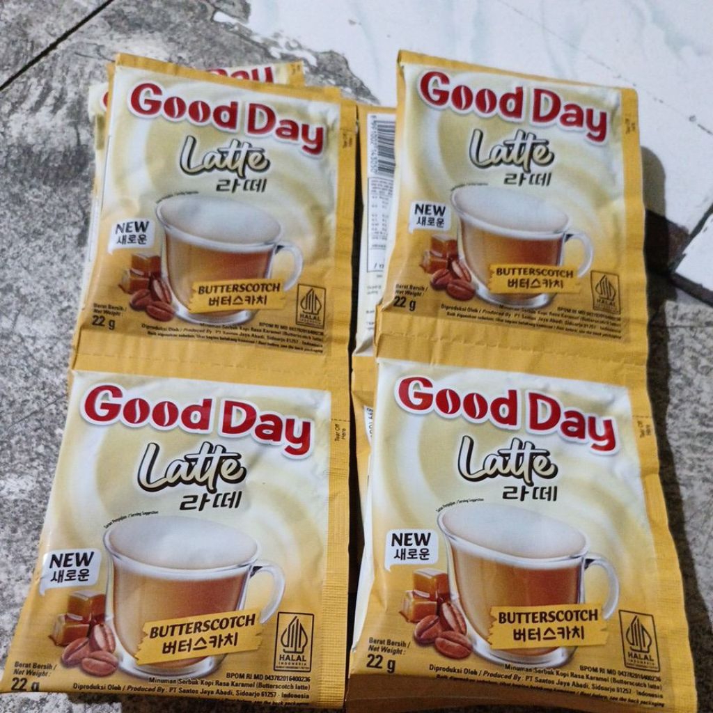 

Good Day Latte BUTTERSCOTH 22g