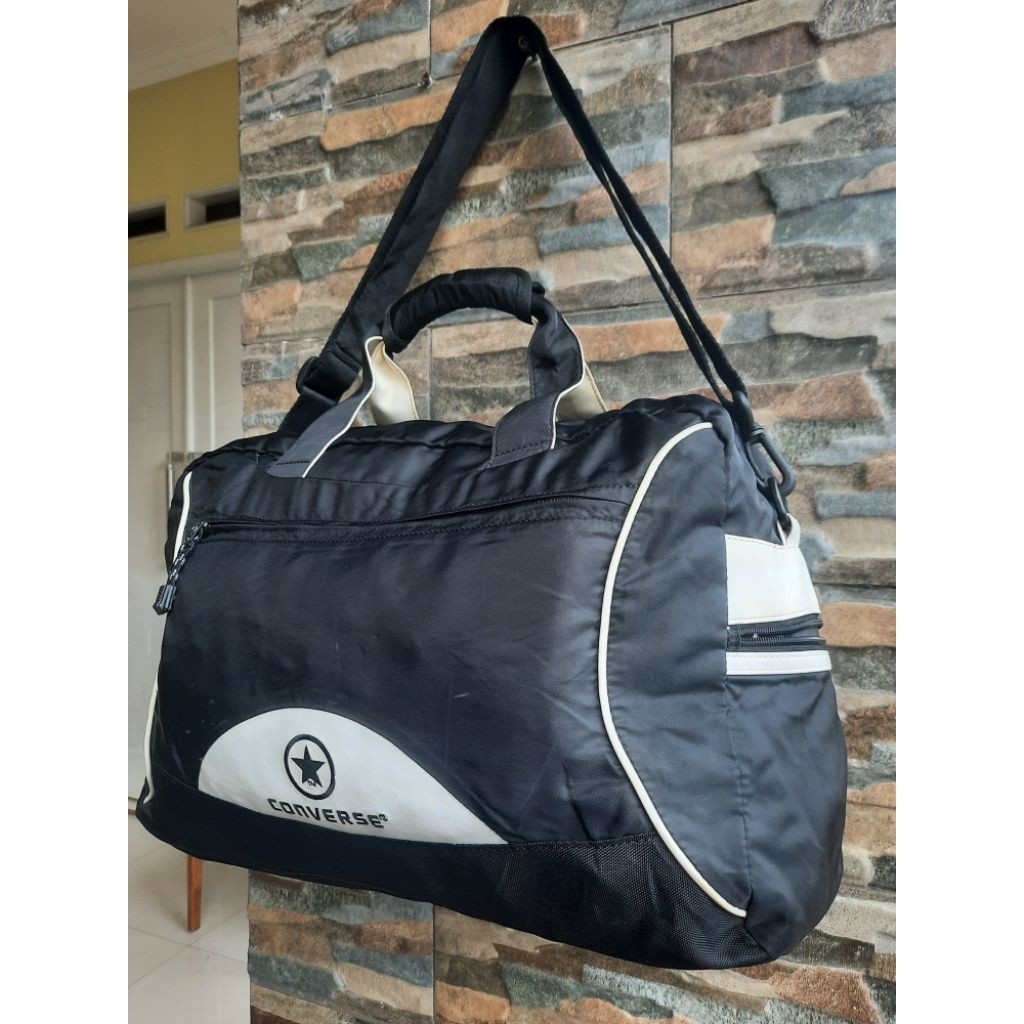 Dufflebag CONVERSE - TAS PRELOVED BRANDED ORIGINAL