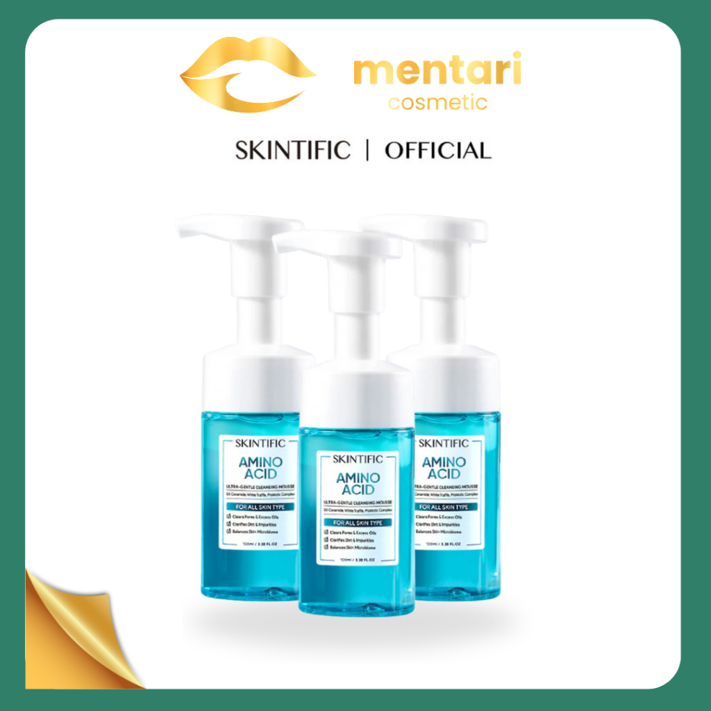 Mentari Skintific FACIAL WASH AMINO ACID Cleanser