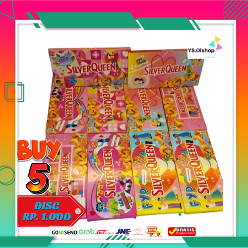 

New Edition !! SILVERQUEEN 55 GR X 2 Pcs FYP SPECIAL CASHEW ALMOND MURAH