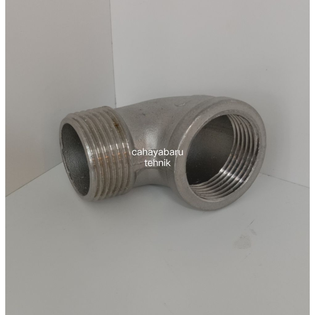 Street elbow / elbow drat luar Stainless 304 uk 4"