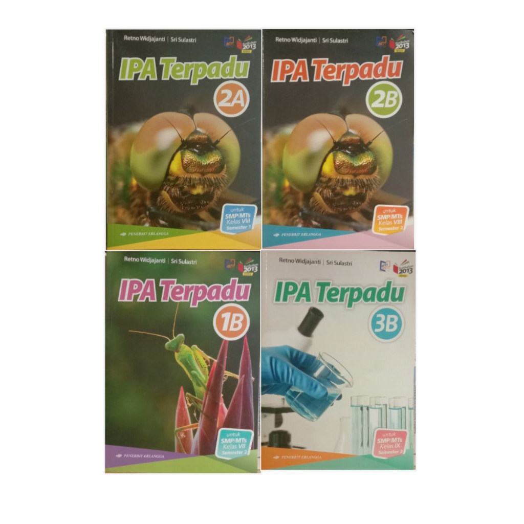 IPA TERPADU SMP/MTS KELAS 1B.2A.2B.3B PENERBIT ERLANGGA