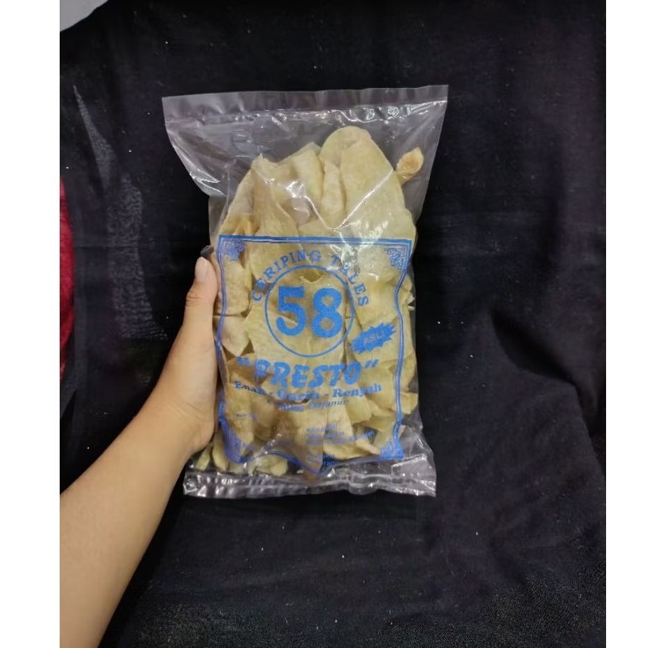 

kripik talas presto gurih dan renyah