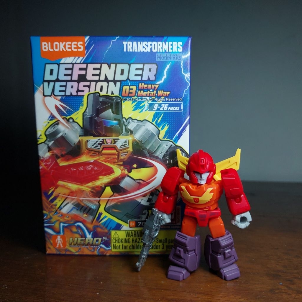 Blokees Transformers Defender Version 03 Hot rod