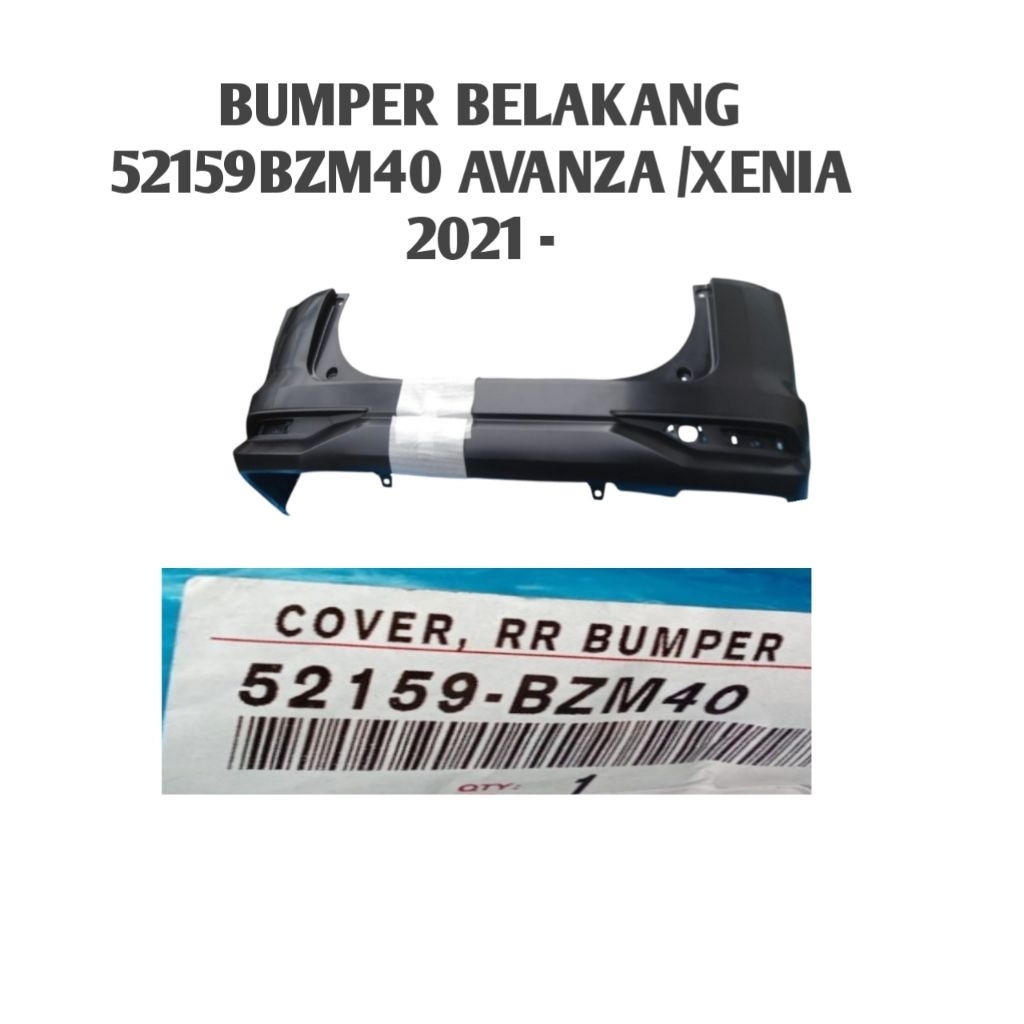 BUMPER BELAKANG 52159BZM40 AVANZA 2021
