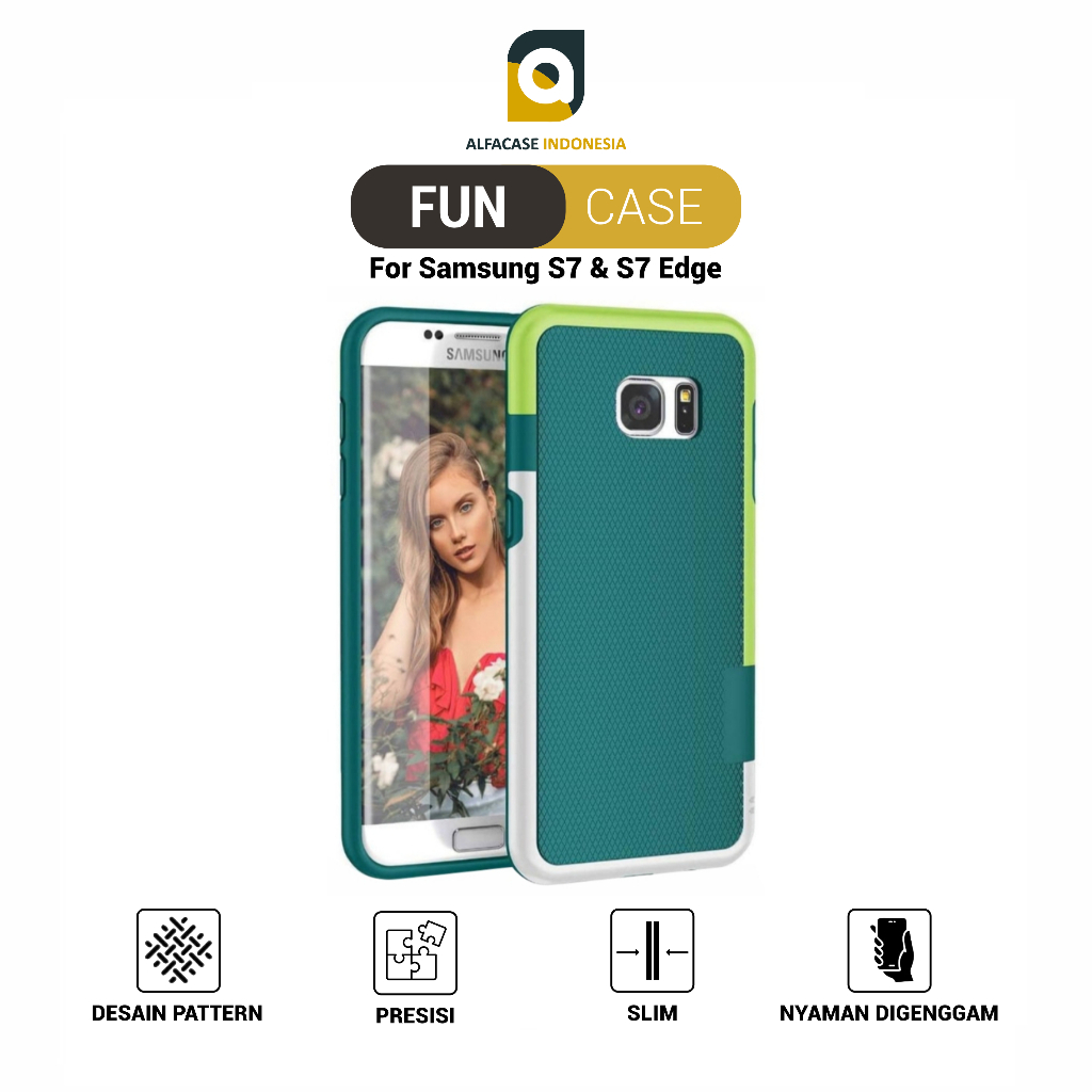 Case Samsung Galaxy S7 S7 Edge - FUN CASE - Casing Samsung Galaxy S7 Edge