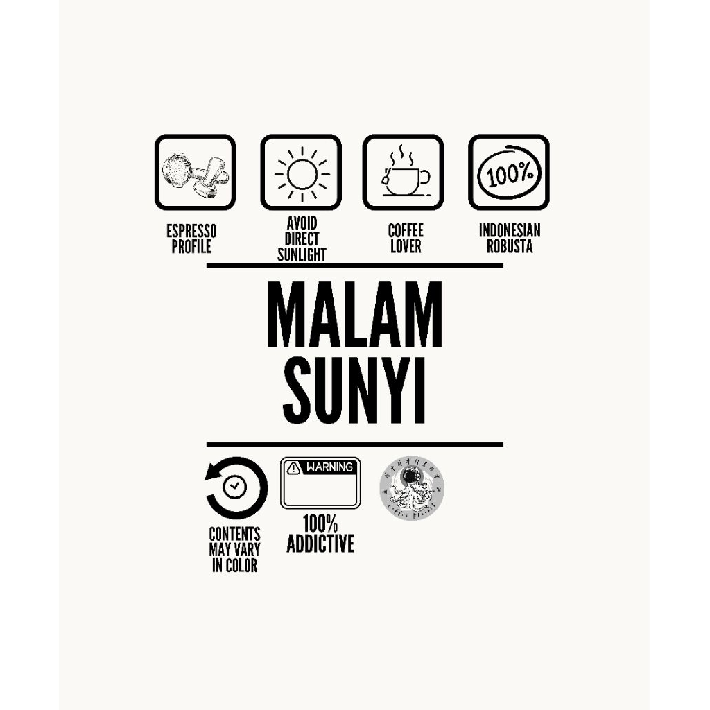 

Espresso Blend Malam Sunyi