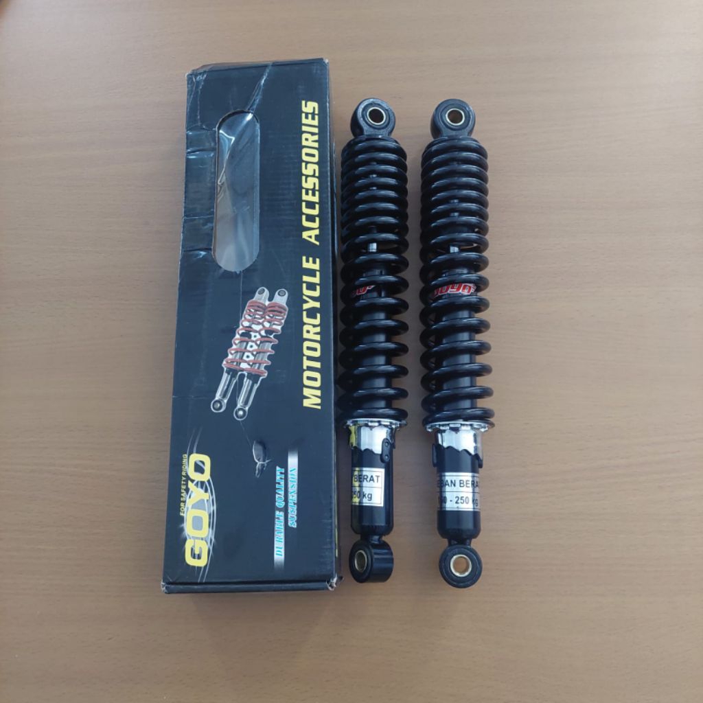 GOYO Shock beban berat goyo/Shock beban berat bebek uk 340mm/Sok beban berat uk 340mm/Shok belakang 