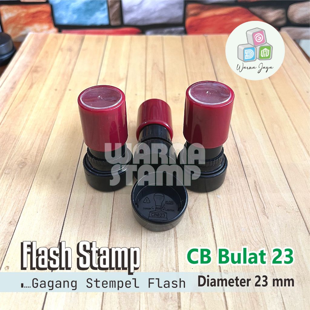 

Gagang Stempel Flash Bulat D 23 mm Paket Grosir 1 - 20 Biji / STEMPEL FLASH HANYA GAGANG SAJA