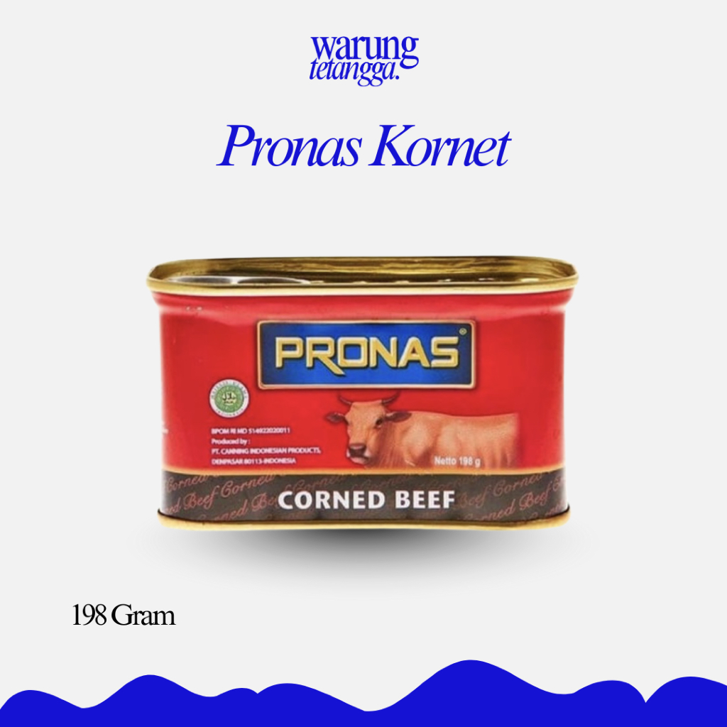 

Pronas Kornet Sapi 198 gr / Pronas Kornet