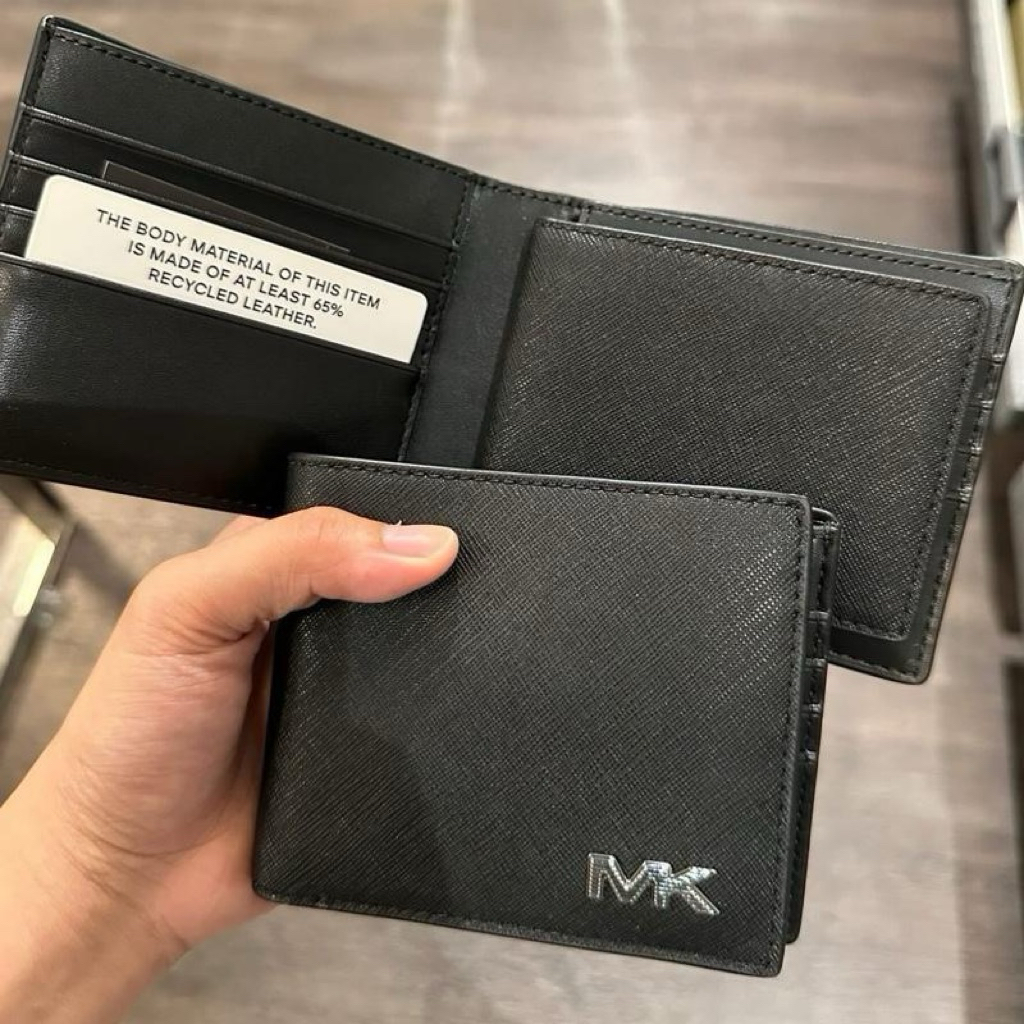 DOMPET KARTU UANG PRIA LAKI-LAKI MK RIVINGTON WALLET MAN WITH COIN POCKET