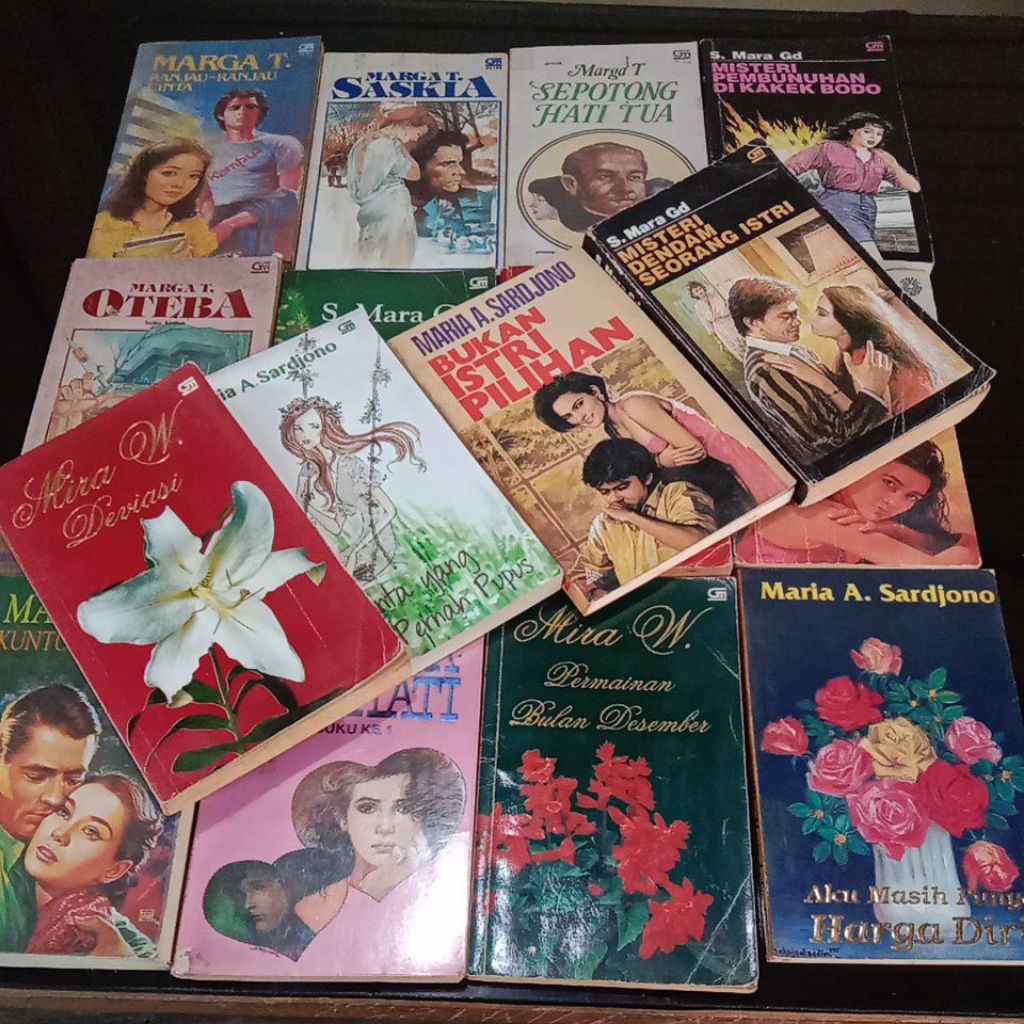 (PRELOVED) NOVEL MIRA W/MARIA A SARDJONO/MARGA T/S MARA GD -ORIGINAL