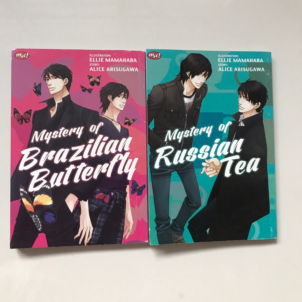 komik mystery of brazilian butterfly komik mystery of russian tea ellie mamahara alice arisugawa