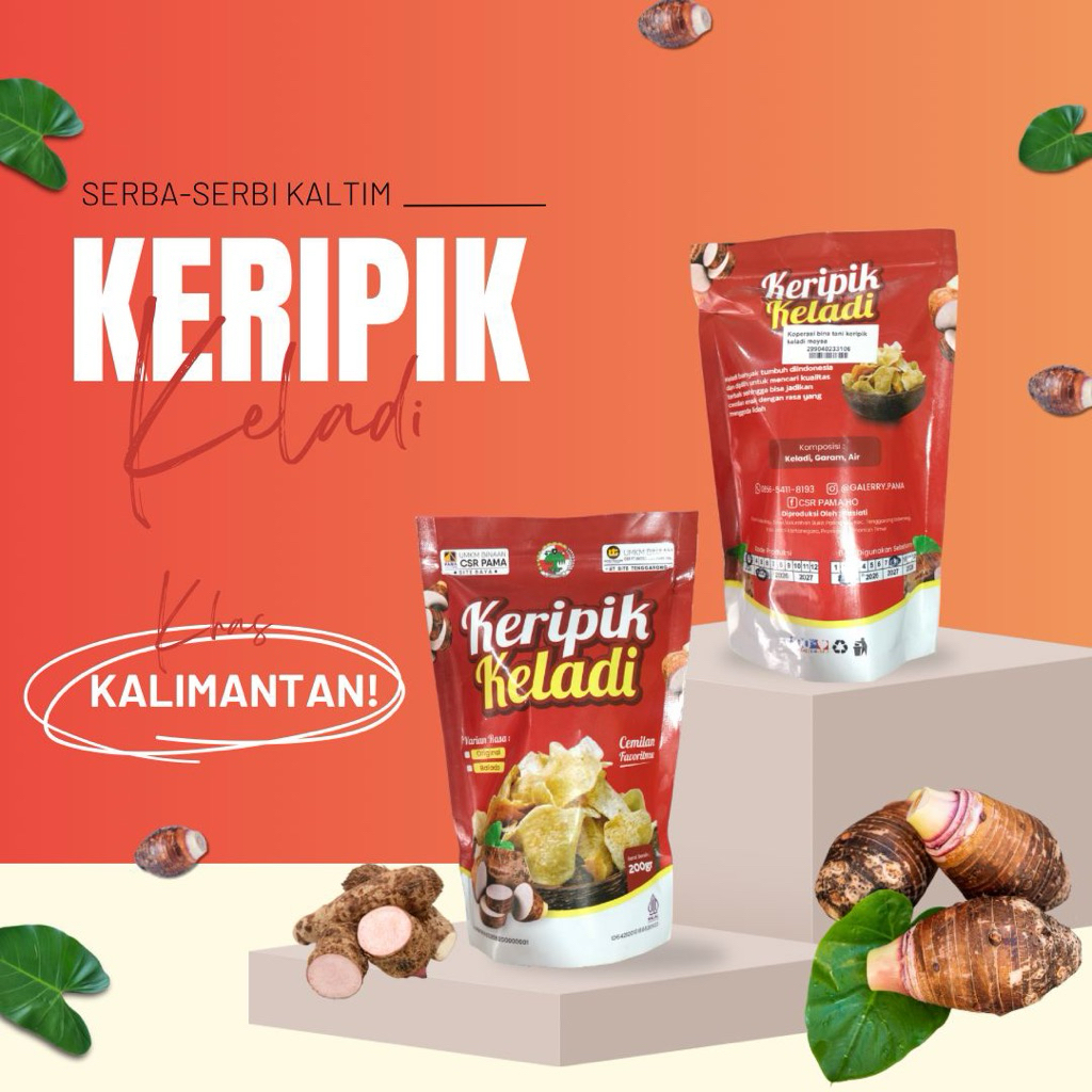 

Keripik Keladi Khas Kalimantan
