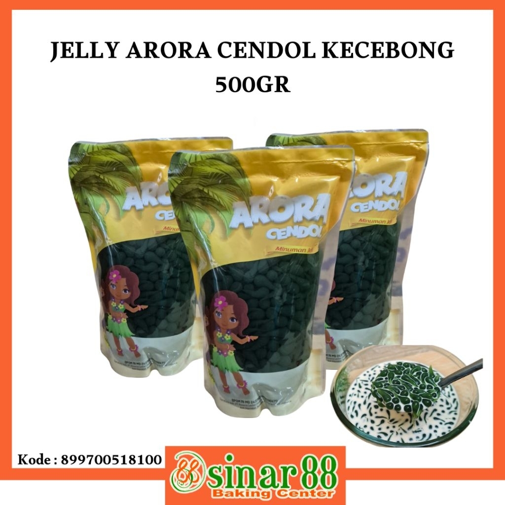 

JELLY ARORA CENDOL KECEBONG 500GR