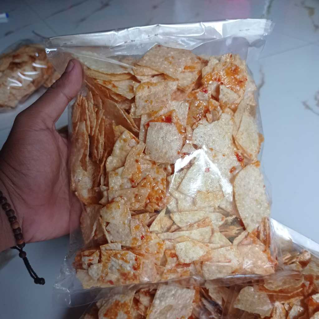 

Leper Opak Singkong Bestak Pedas Manis Gurih Khas Cilacap