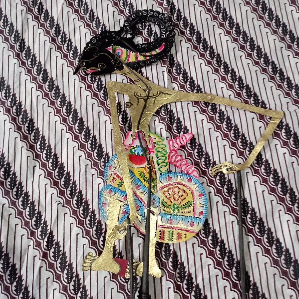 WAYANG KULIT ASLI ARJUNA JANOKO STANDAR DALANG
