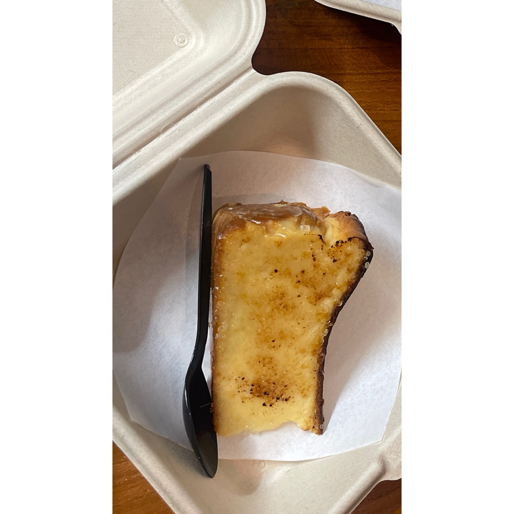 

Burnt Cheese Cake Brulee