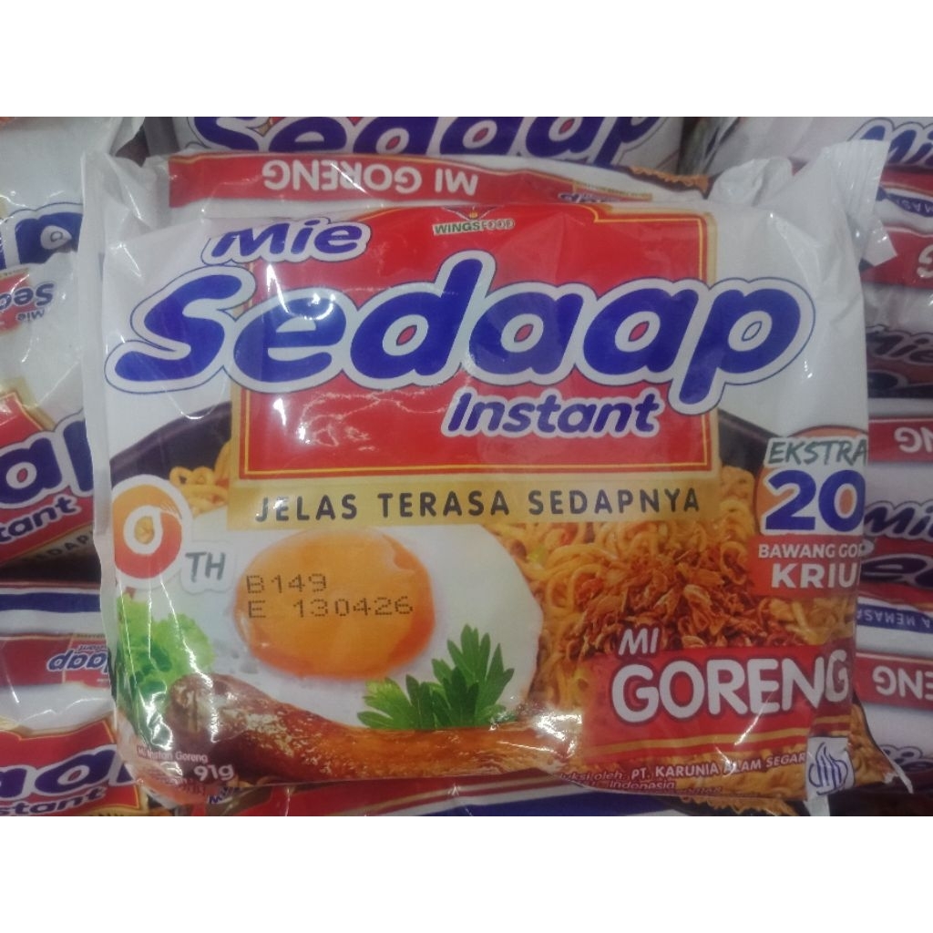 

MIE SEDAAP GORENG DAPAT 3 PCS