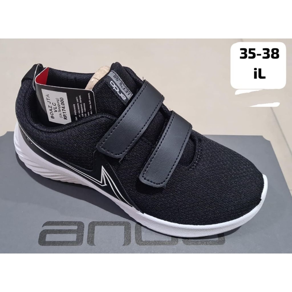 Sepatu sekolah anak ando, sepatu sekolah anak ando terbaru