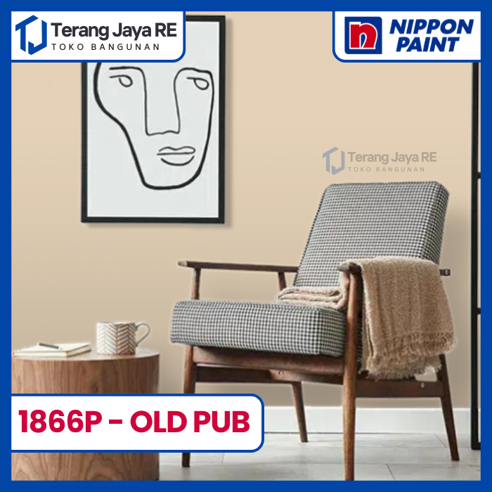 Cat Tembok NIPPON PAINT 1866P Old Pub (KEMASAN BESAR)