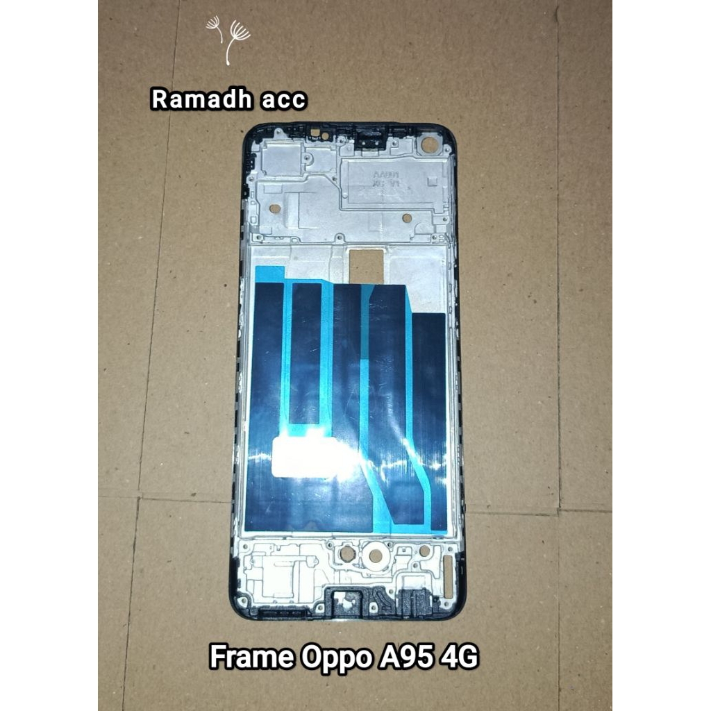 Frame Tatakan mesin Oppo A95 4G Tatakan LCD Tulang tengah