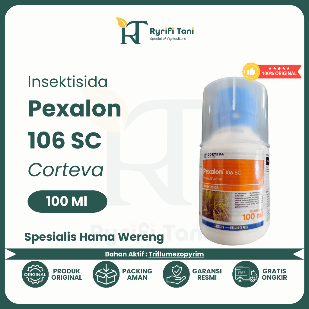 Corteva - Insektisida PEXALON 106SC Isi 100ML Pengendali Hama Wereng / Original Corteva