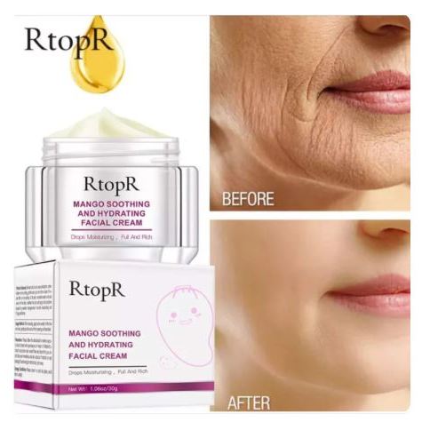 NO BOX RTOPR MangoSoothingBrighteningandHydratingFacialCreamWhitening,Anti aging and Nourishing Skin